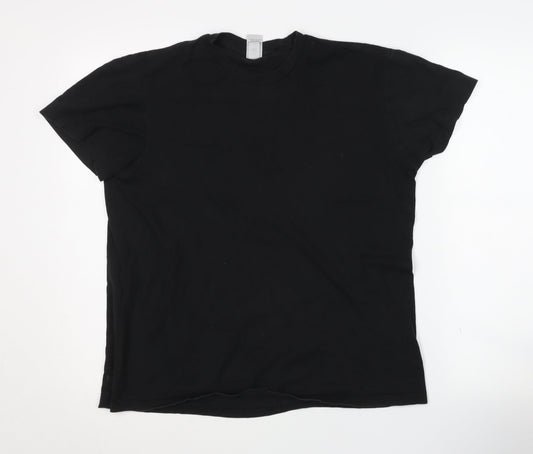 GAP Black Crew Neck T-Shirt Women's M Short Sleeve