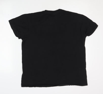GAP Black Crew Neck T-Shirt Women's M Short Sleeve