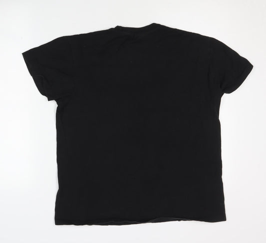 GAP Black Crew Neck T-Shirt Women's M Short Sleeve