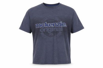 Men's McKenzie Blue Graphic Print T-Shirt M