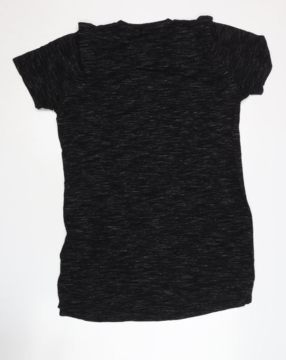 Womens UK Size S Ted Baker Black Basic T-Shirt