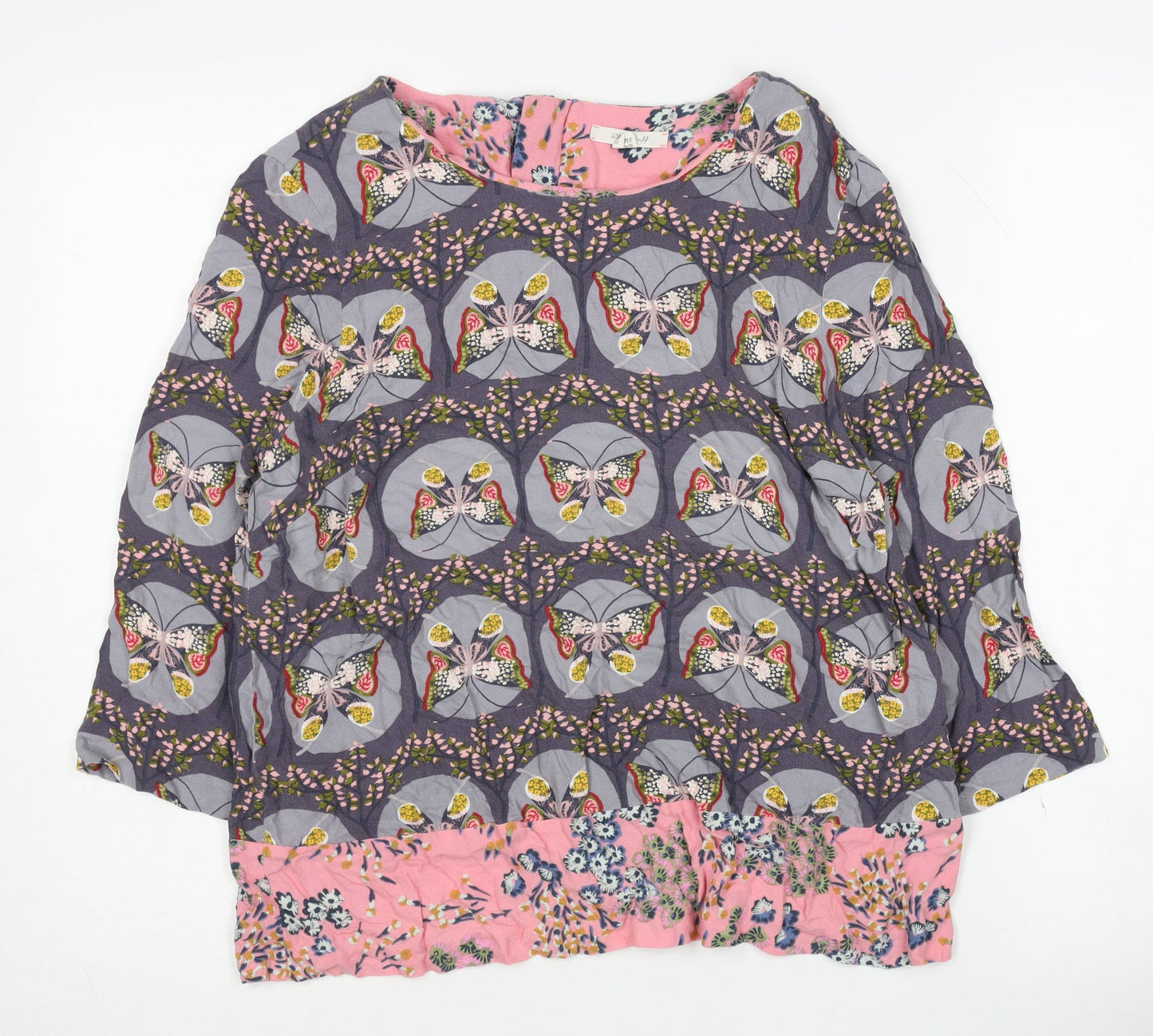Womens UK Size 12 White Stuff Multicoloured Basic Blouse