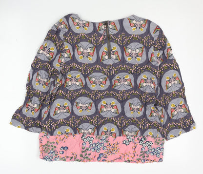 Womens UK Size 12 White Stuff Multicoloured Basic Blouse