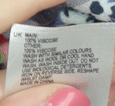 Womens UK Size 12 White Stuff Multicoloured Basic Blouse