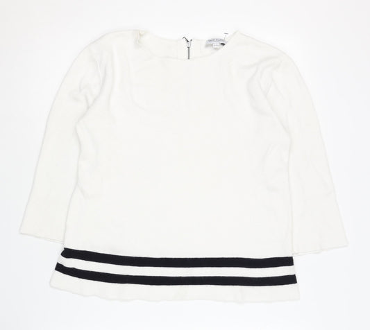 Womens UK Size 10 Great Plains White Pullover Jumper