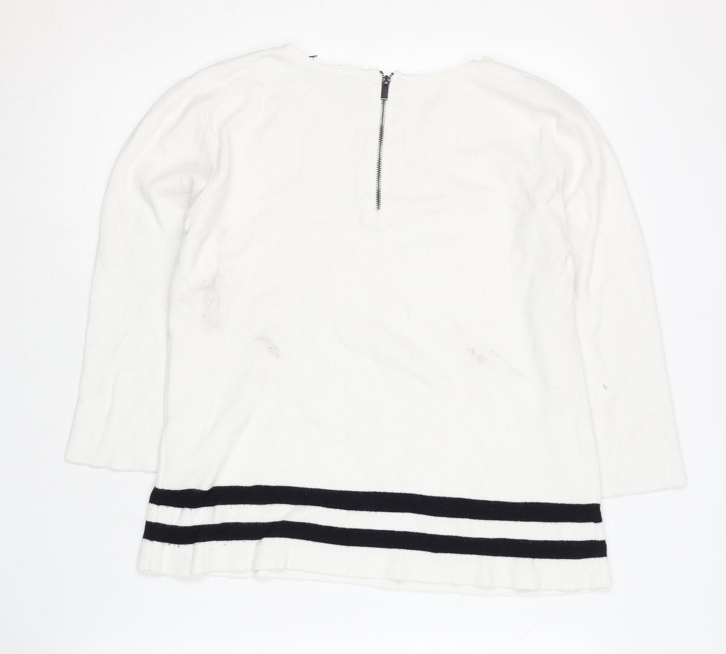 Womens UK Size 10 Great Plains White Pullover Jumper
