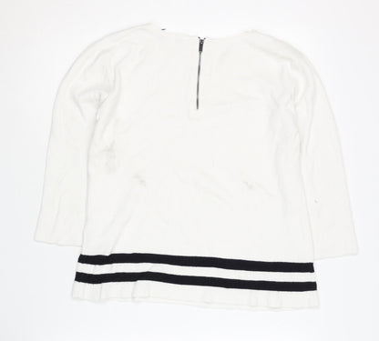 Womens UK Size 10 Great Plains White Pullover Jumper