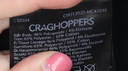 Craghoppers Women's Black Trousers Size 12