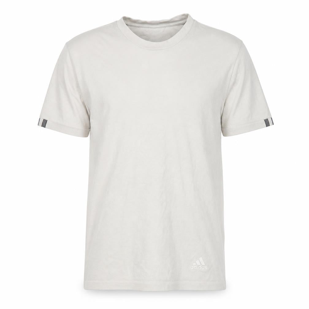 Adidas Men's Beige T-Shirt, Size S