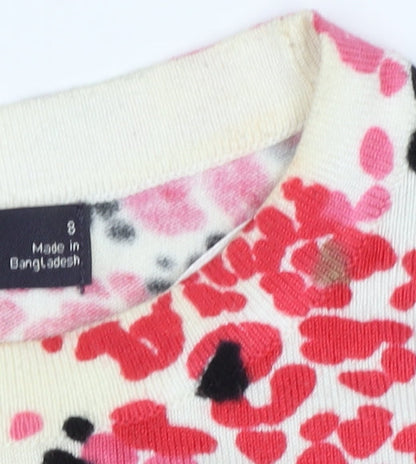 Womens UK Size 8 Marks and Spencer Multicoloured Pullover Jumper