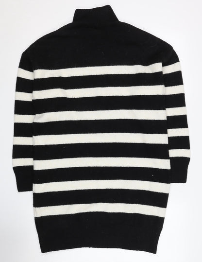 Womens UK Size S New Look Black Pullover Jumper