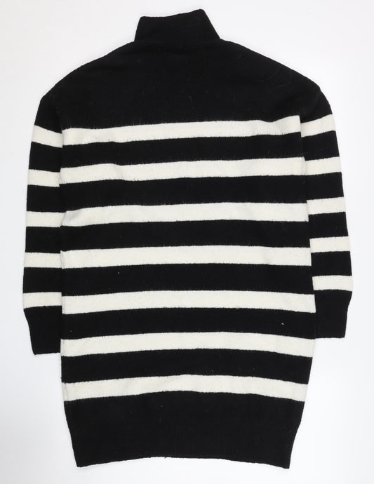 Womens UK Size S New Look Black Pullover Jumper