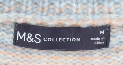 Womens UK Size M Marks and Spencer Multicoloured Pullover Jumper