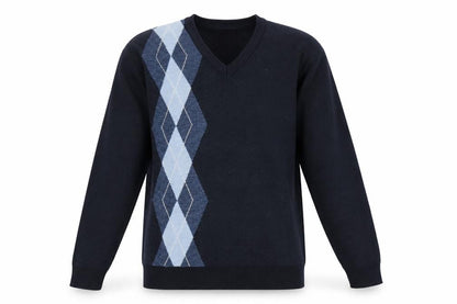 Mens UK Size L Tootal Blue Pullover Jumper