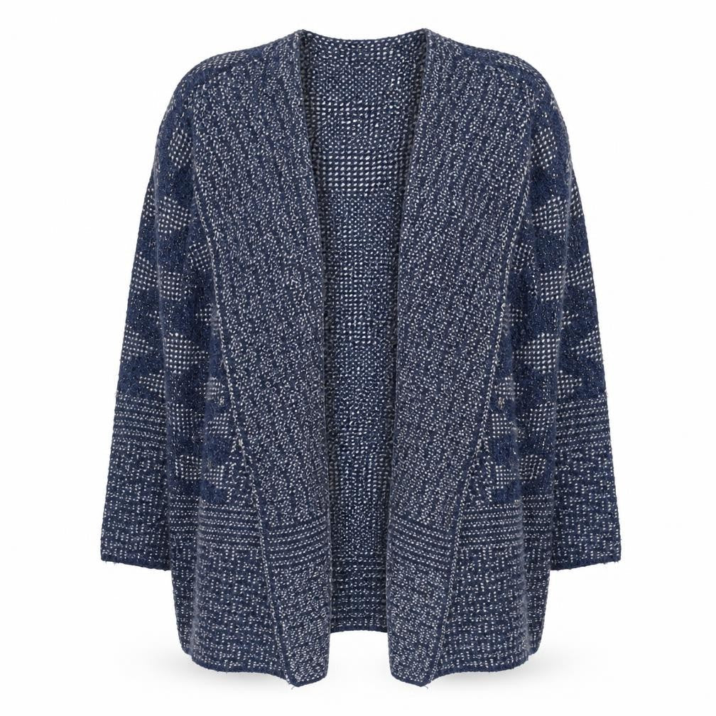 Womens UK Size L Marks and Spencer Blue Cardigan Jumper