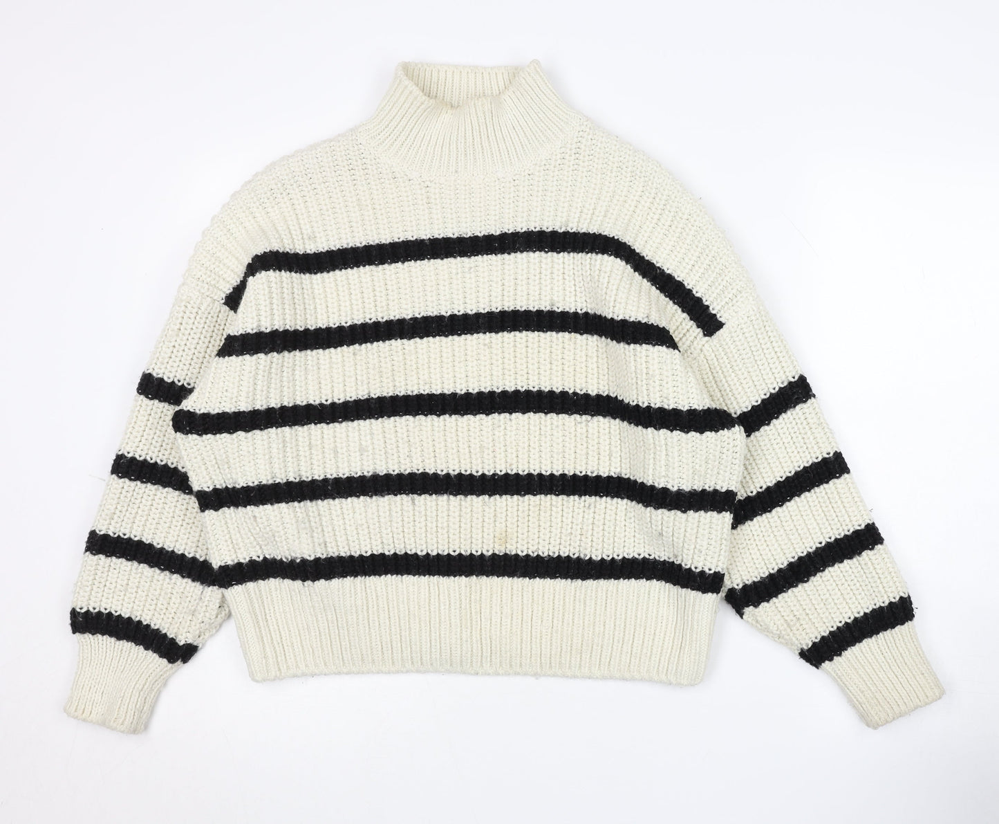Womens UK Size M H&M Multicoloured Pullover Jumper