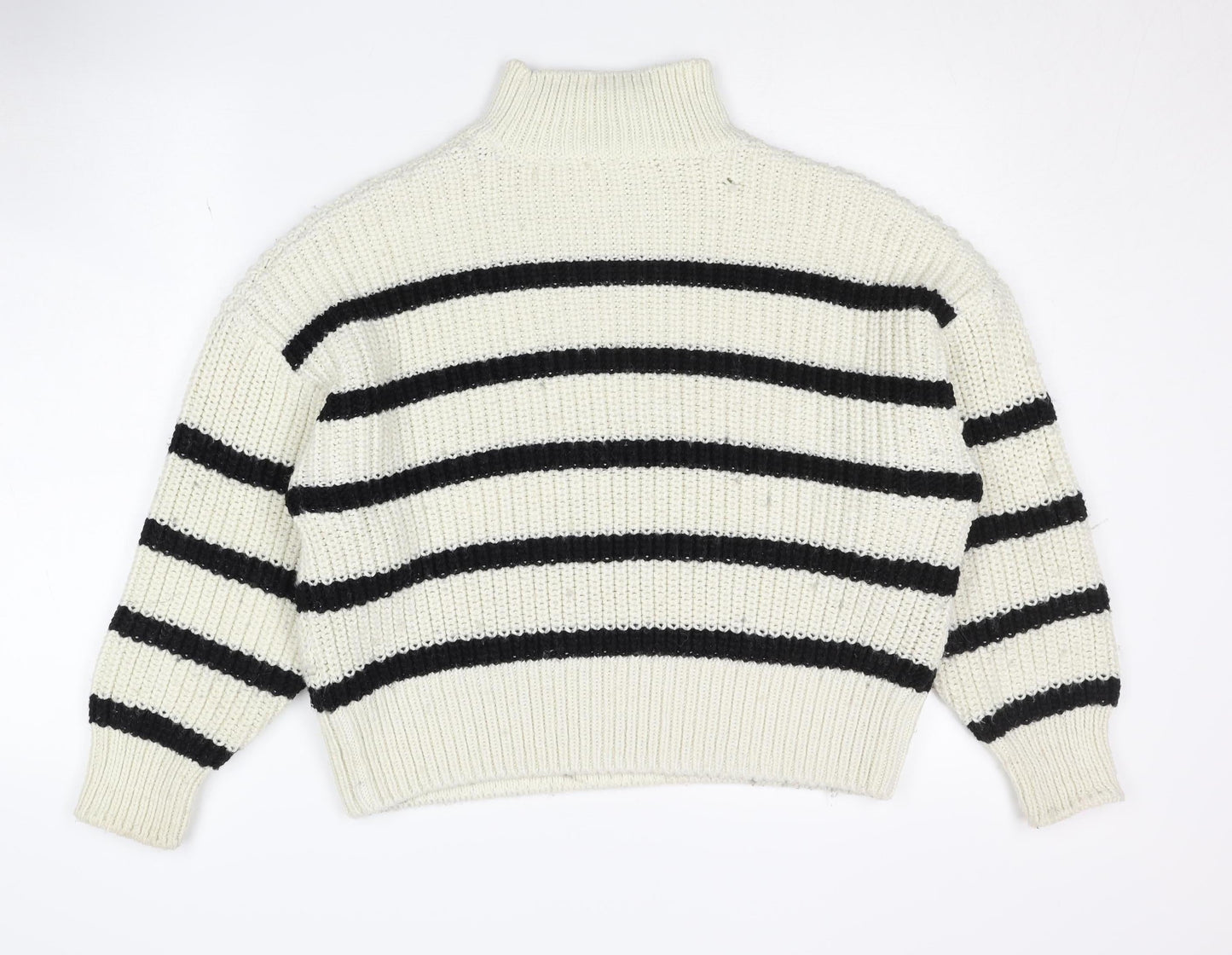 Womens UK Size M H&M Multicoloured Pullover Jumper