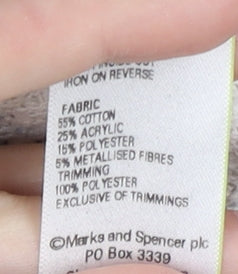 Womens UK Size 10 Marks and Spencer Multicoloured Pullover Jumper