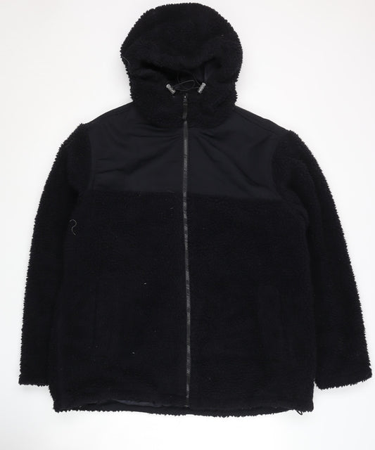 Mens UK Size L H&M Black Puffer Jacket