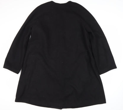 Womens UK Size 12 H&M Black Basic Jacket