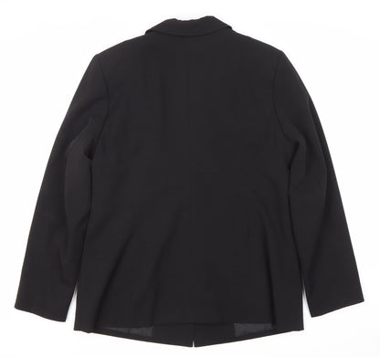 Unisex Adults UK Size M  Black Basic Jacket