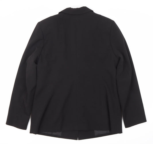 Unisex Adults UK Size M  Black Basic Jacket