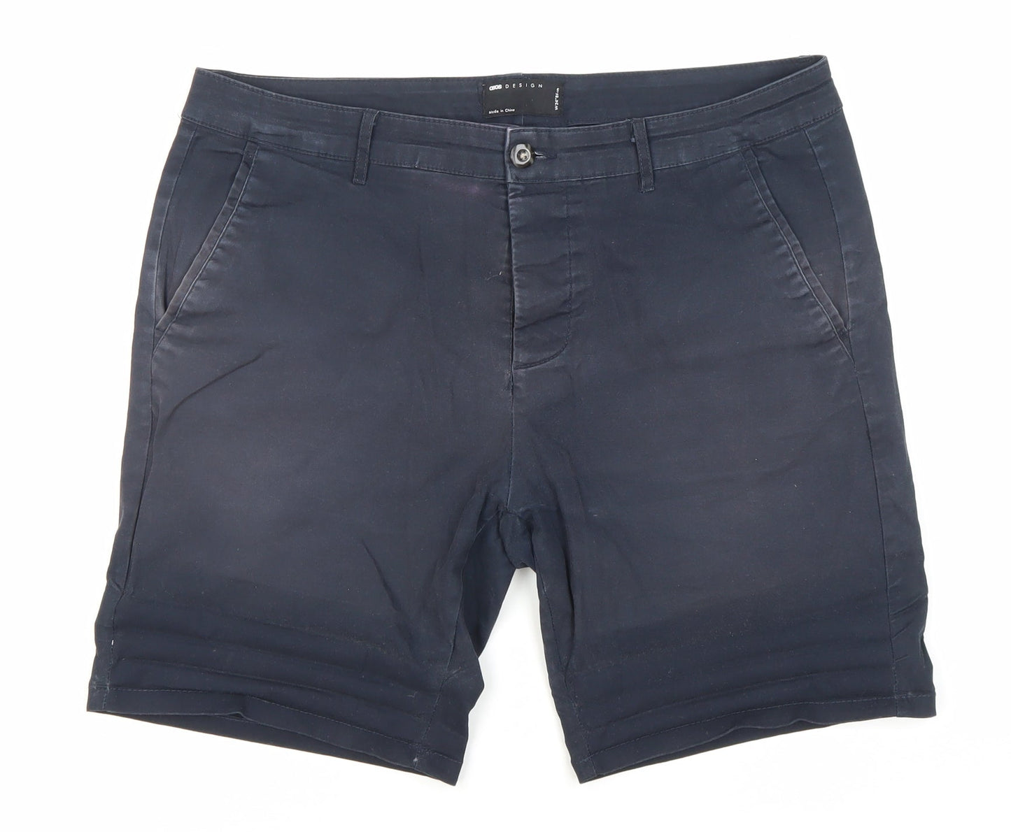 ASOS Men's Blue Chino Shorts Size 34 Casual