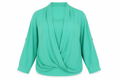 Womens UK Size 18 The Collection Green Wrap