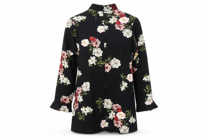 Womens UK Size 10 SOSANDAR Black Tunic Tunic