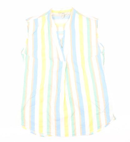 Womens UK Size UK 10 Esprit Multicoloured Tunic Blouse