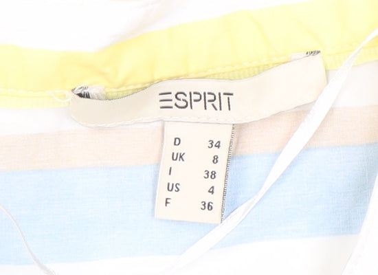 Womens UK Size UK 10 Esprit Multicoloured Tunic Blouse