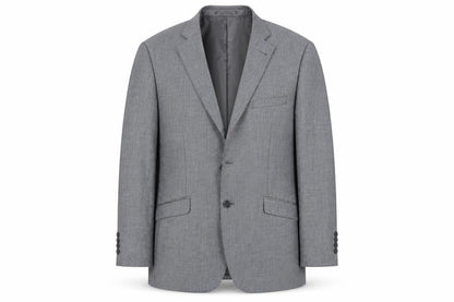 Mens UK Size 46 Charlton Gray Regular Grey Suit Jacket