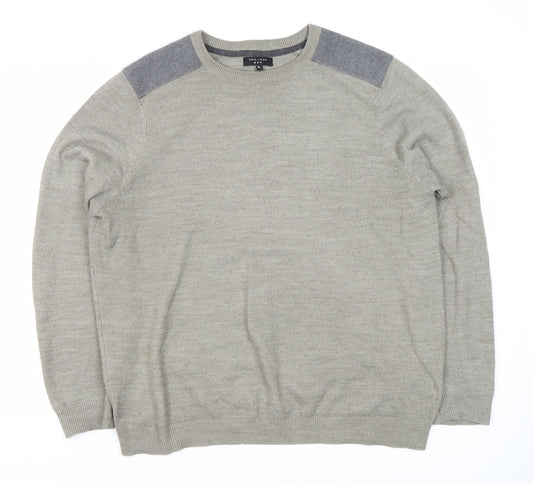 New Look Men’s Grey XL Pullover Jumper