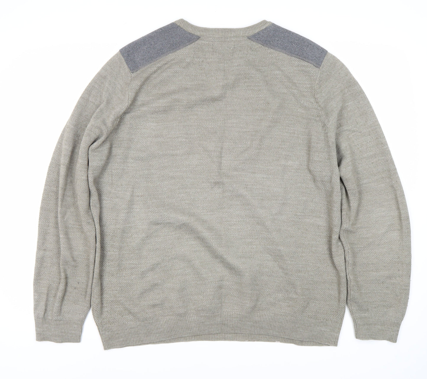 New Look Men’s Grey XL Pullover Jumper