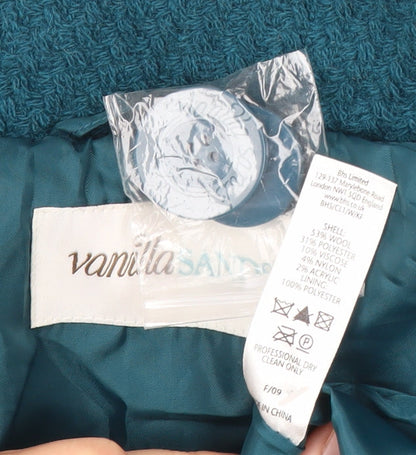 Vanilla Sands Women's Green Mid-Length Jacket Size 22