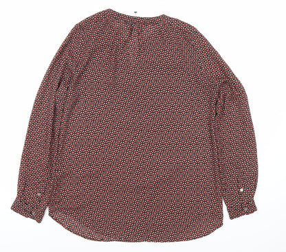 Womens UK Size 10 Marks and Spencer Multicoloured  Blouse