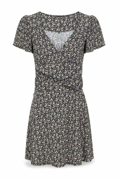 Warehouse Women's Multicoloured Floral Dress Size 6