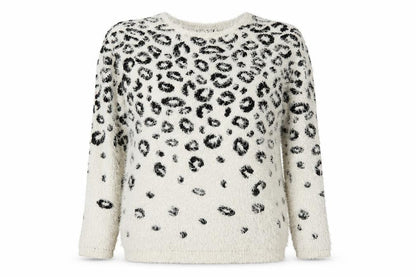 Womens UK Size 8 Warehouse White Pullover Jumper