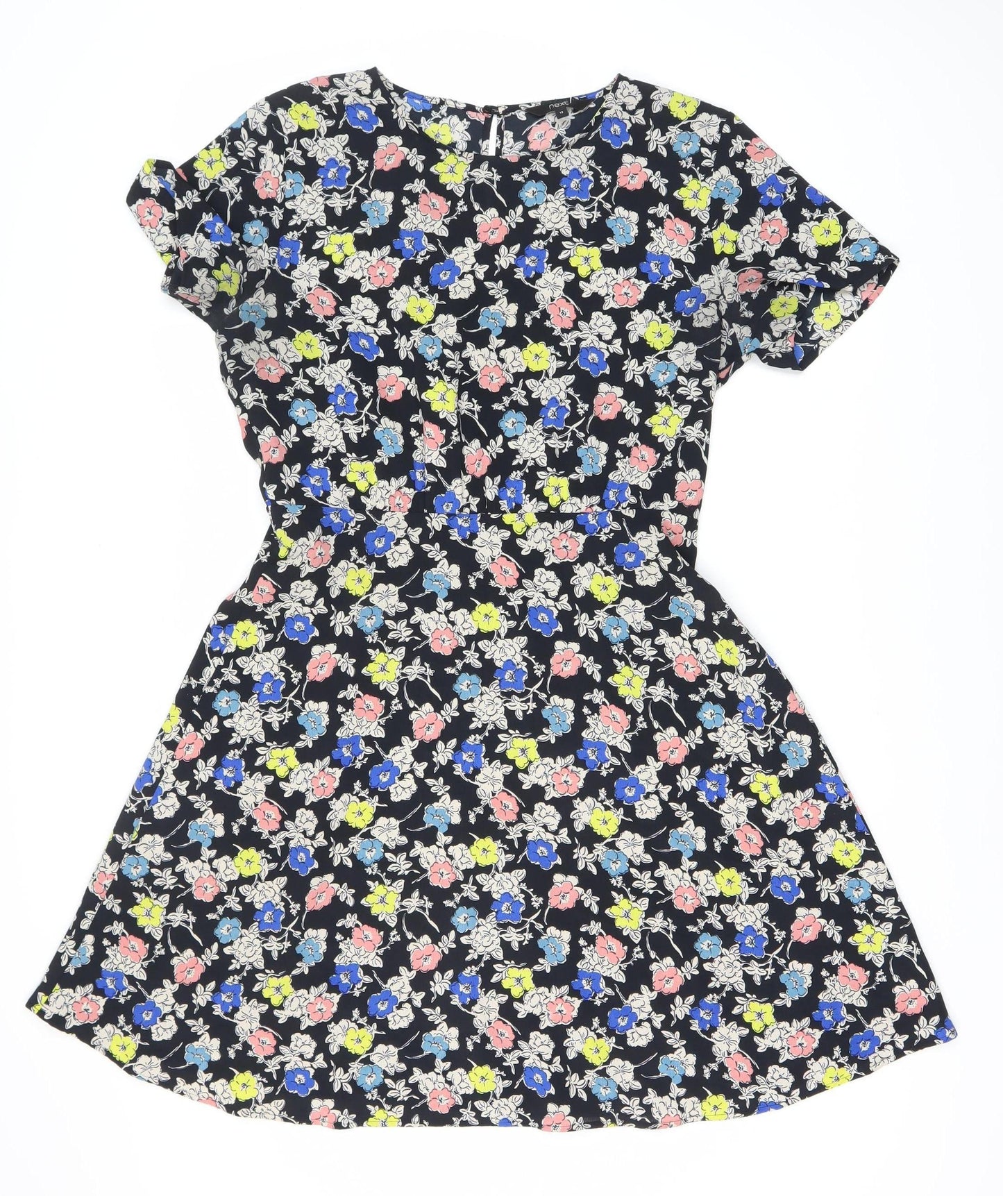 Next Women's Multicoloured Floral Dress Size 12
