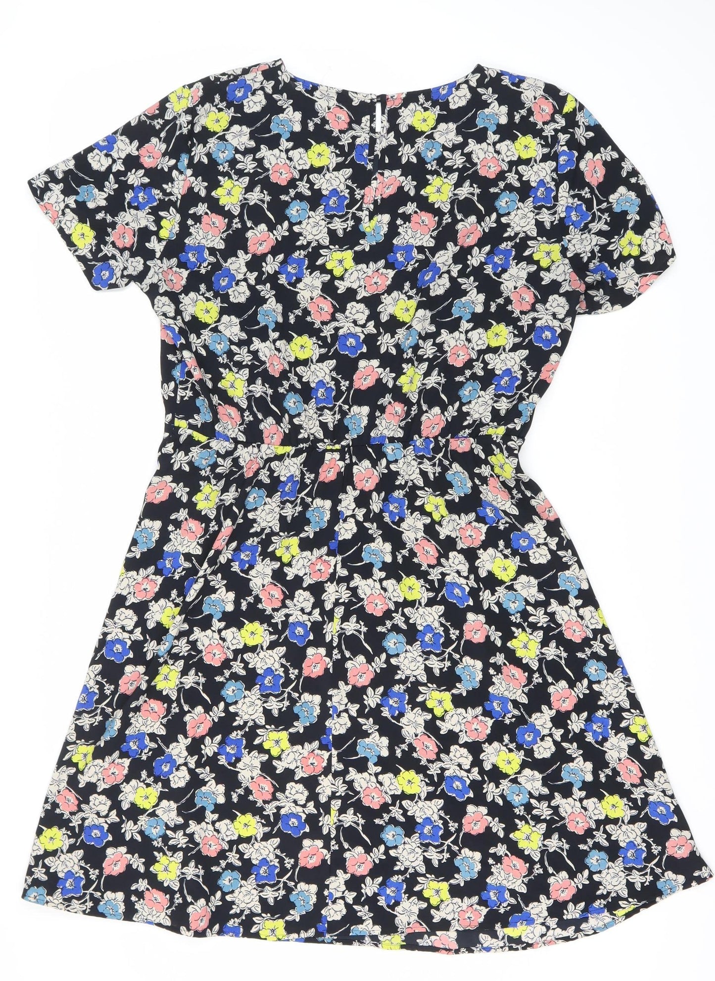 Next Women's Multicoloured Floral Dress Size 12