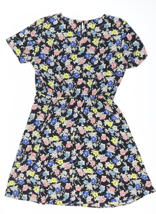 Next Women's Multicoloured Floral Dress Size 12