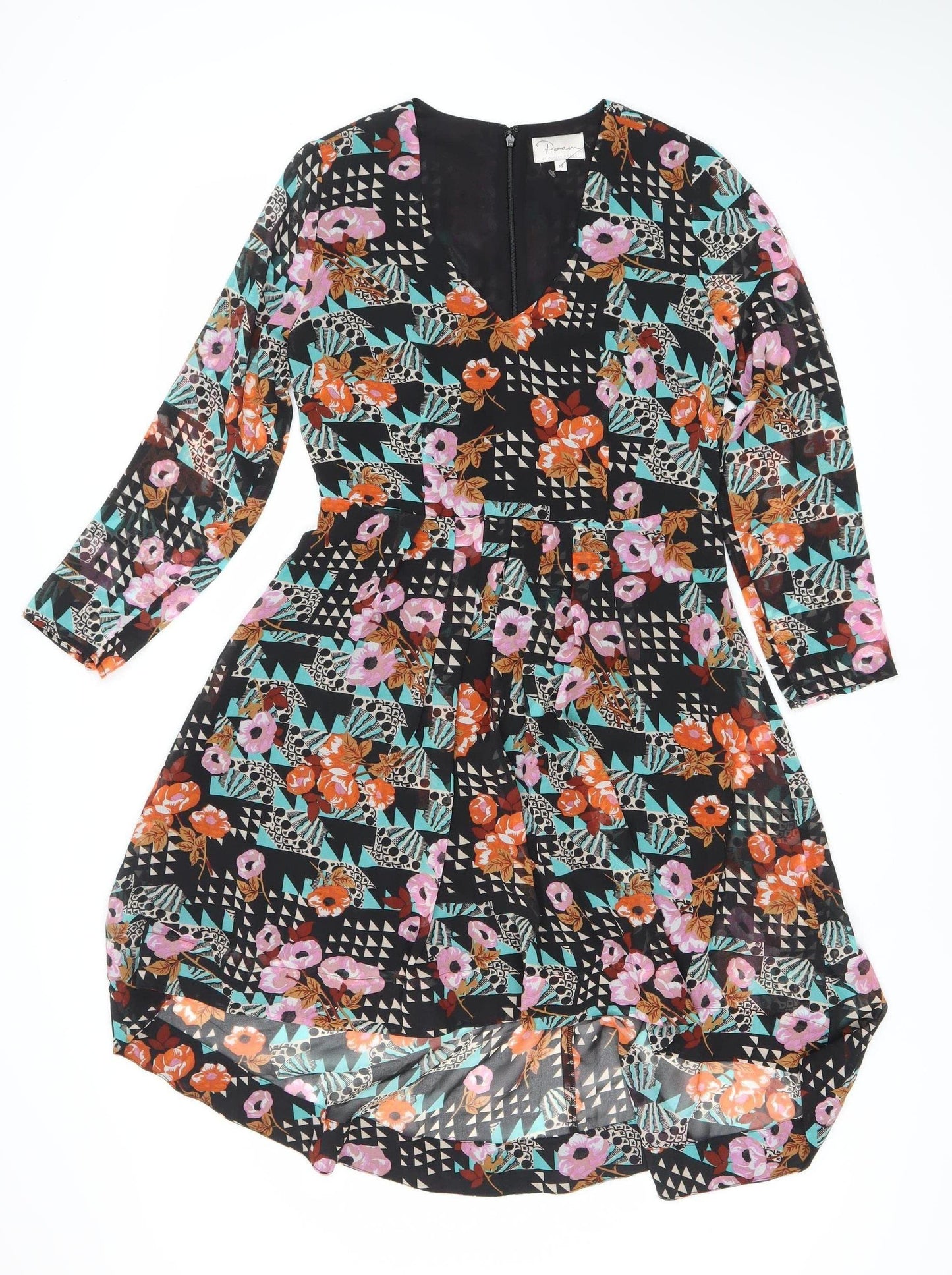 Pearl Women’s Multicoloured Floral Dress, Size 12