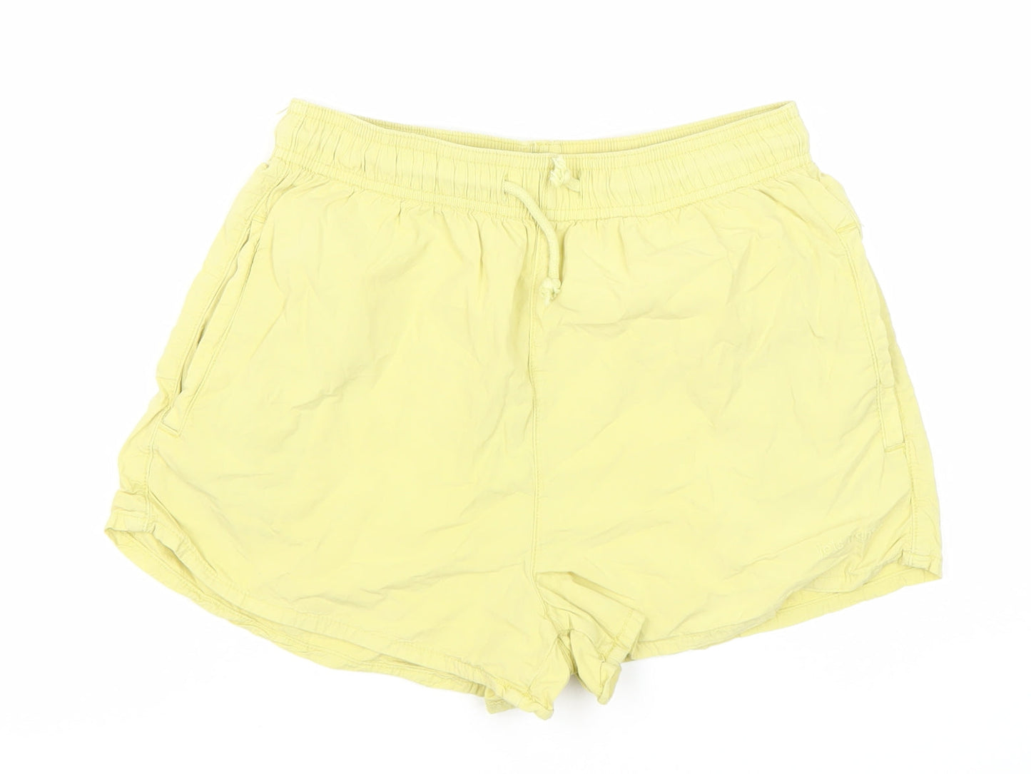 It's Trans Women's Yellow Shorts, Size S, Casual Wear