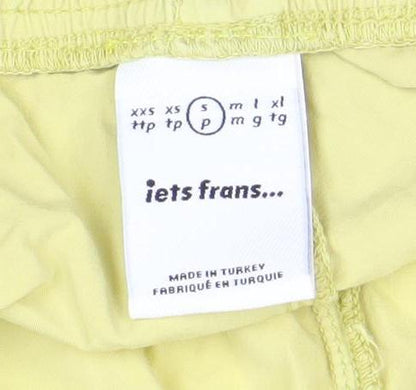 It's Trans Women's Yellow Shorts, Size S, Casual Wear