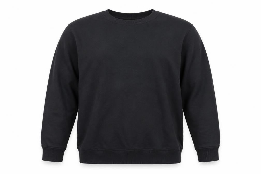 Mens UK Size L boohooMAN Black Pullover Sweatshirt