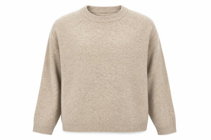 H&M Women's XS Beige Crew Neck Pullover Jumper