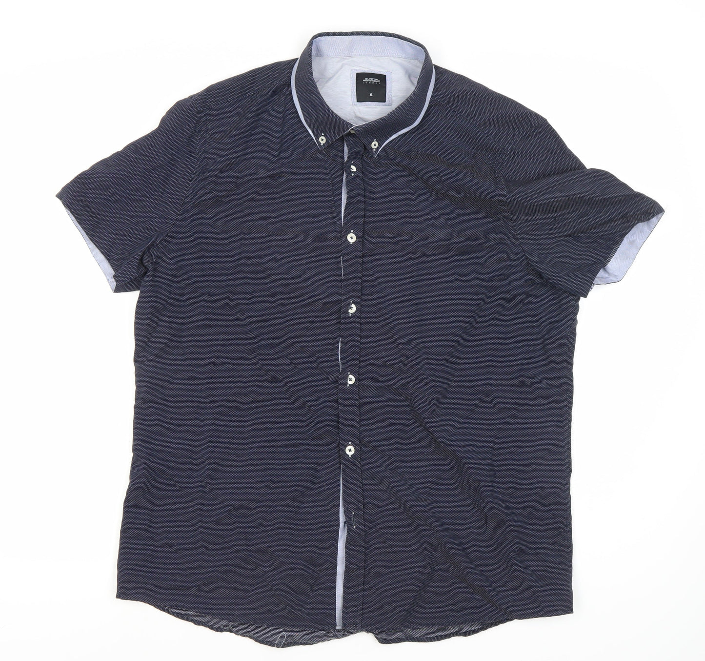 Burton Menswear London Men's Blue XL Shirt