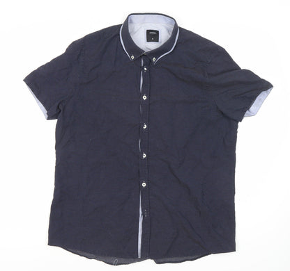 Burton Menswear London Men's Blue XL Shirt