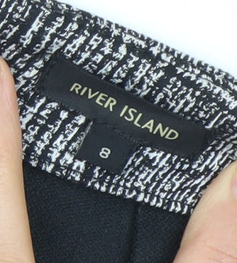 Womens UK Size 8 River Island Straight & Pencil  Skirt