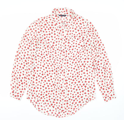 Womens UK Size 8 Marks and Spencer Multicoloured  Button-Up